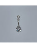 Nombril brillant forme goutte
