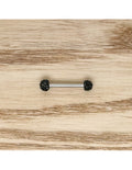 Téton boules noires argent