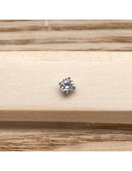 Barbell plateau argent brillant 3mm