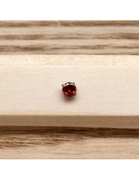 Barbell plateau argent brillant 3mm