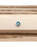 Barbell plateau argent brillant 3mm