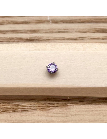 Barbell plateau argent brillant 3mm