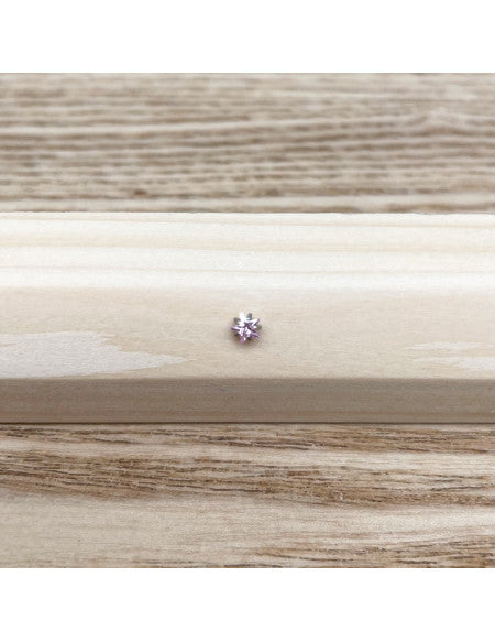 Piercing nez barbell angle brillant étoile