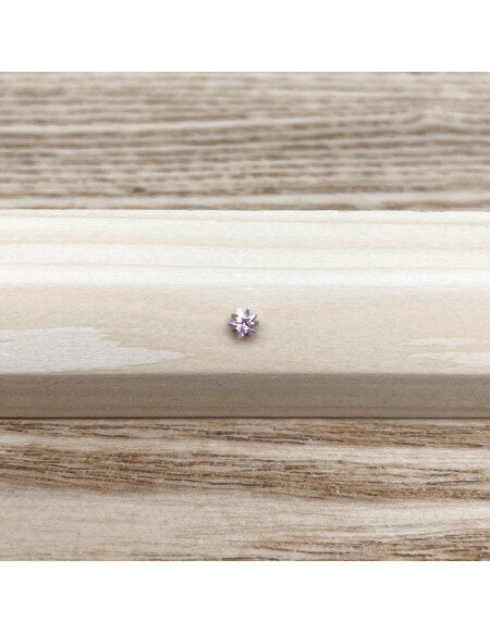 Piercing nez barbell angle brillant étoile