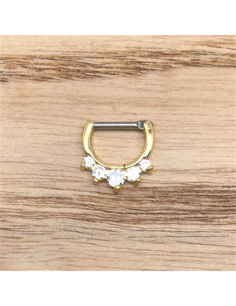Septum titane pique brillant