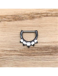 Septum titane pique brillant