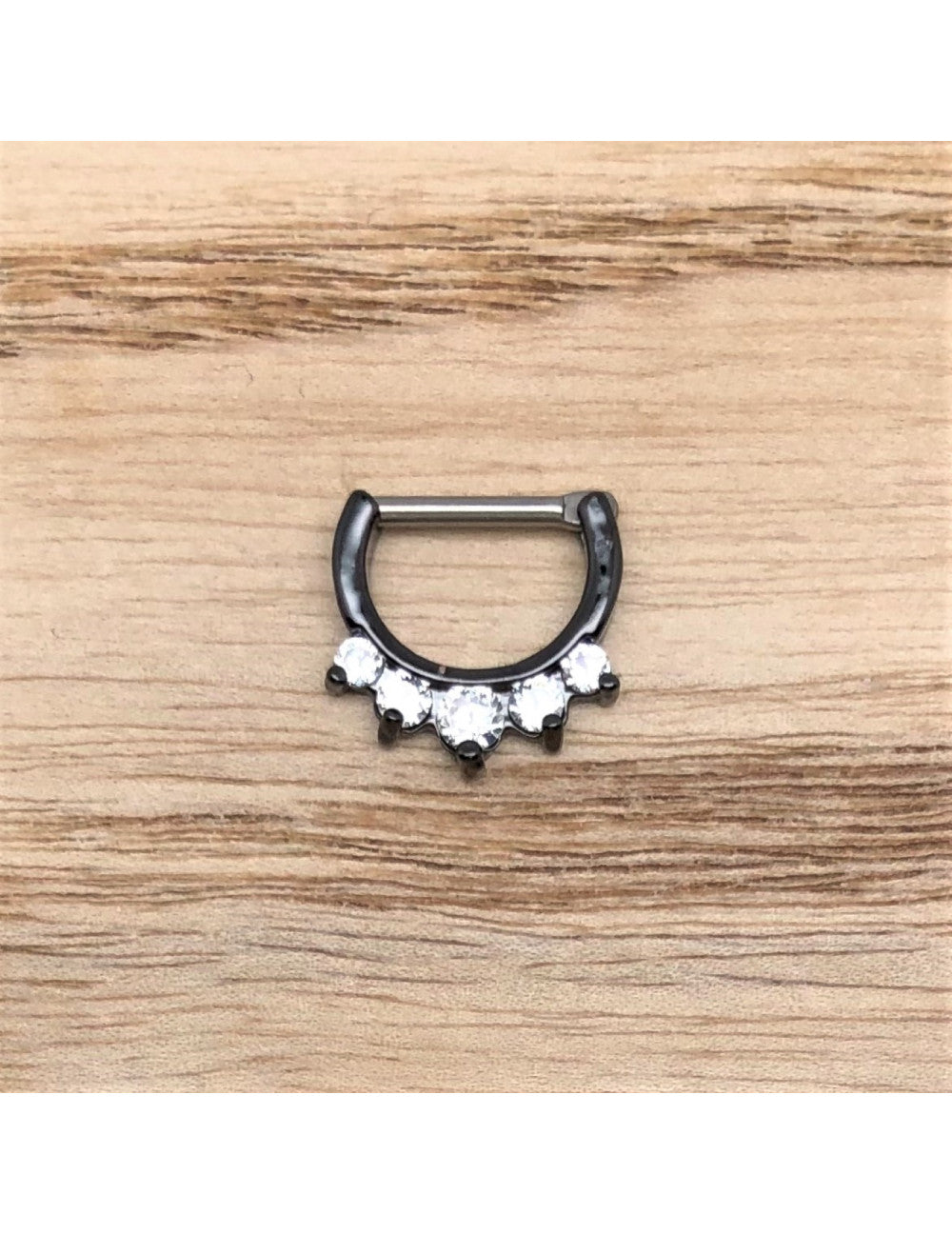 Septum titane pique brillant