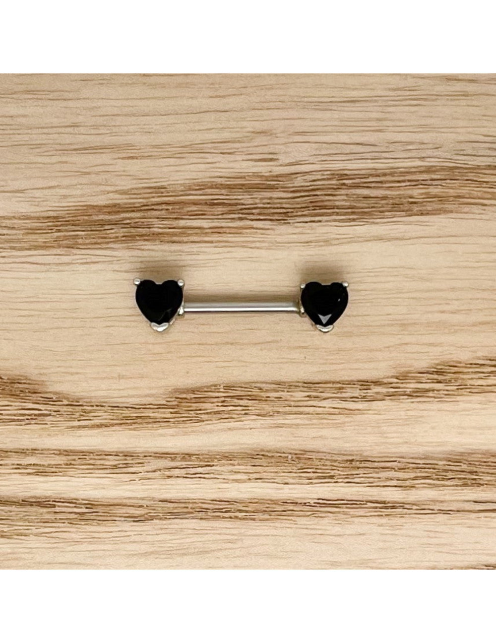 Téton cœur brillant